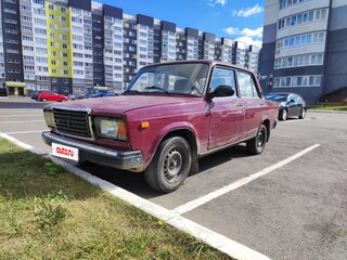 2003 Lada (ВАЗ) 2107, пурпурный, 45000 рублей, вид 1