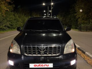 2004 Toyota Land Cruiser Prado 5-speed 120 Series, чёрный, 1495000 рублей, вид 2