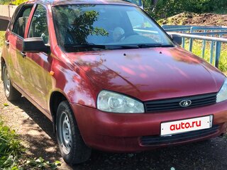 2012 Lada (ВАЗ) Kalina I, красный, 180000 рублей, вид 1