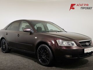 2007 Hyundai Sonata V (NF), фиолетовый, 405000 рублей, вид 3