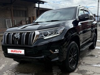 2022 Toyota Land Cruiser Prado 150 Series Рестайлинг 3, чёрный, 6500000 рублей, вид 1