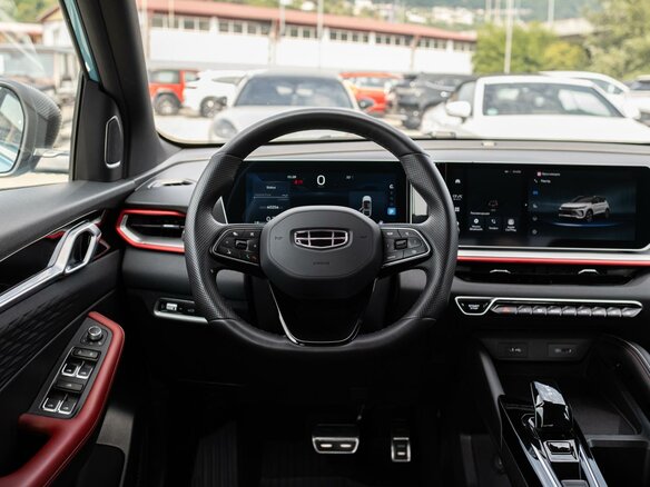 2024 Geely Coolray I Рестайлинг, синий - вид 12