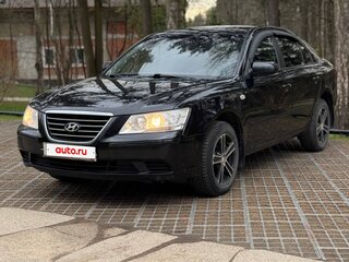 2008 Hyundai Sonata V (NF) Рестайлинг, чёрный, 500000 рублей, вид 3