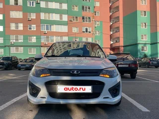 2015 Lada (ВАЗ) Kalina Sport II, белый, 800000 рублей, вид 2