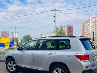 2013 Toyota Highlander II (XU40) Рестайлинг, серебристый, 1850000 рублей, вид 5