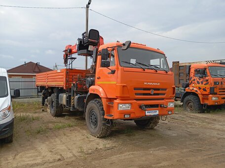 2024 КамАЗ 43118, оранжевый, 8030825 рублей, вид 2