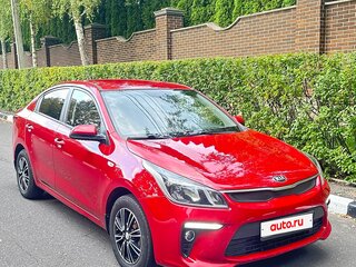 2018 Kia Rio IV, красный, 1300000 рублей, вид 2