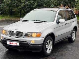 2003 BMW X5 3.0d I (E53), серебристый, 1200000 рублей, вид 1