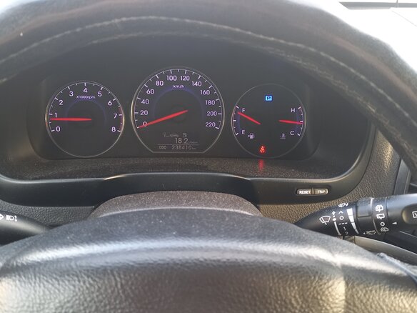 2011 Hyundai Santa Fe II Рестайлинг, чёрный, 1350000 рублей - вид 5