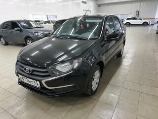 2021 Lada (ВАЗ) Granta I Рестайлинг, чёрный, 824000 рублей, вид 1