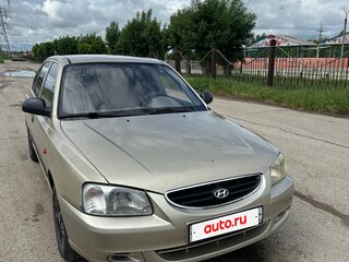 2004 Hyundai Accent ТагАЗ II, бежевый, 259000 рублей, вид 3