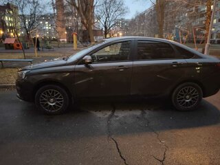 2019 Lada (ВАЗ) Vesta I, коричневый, 1000000 рублей, вид 2