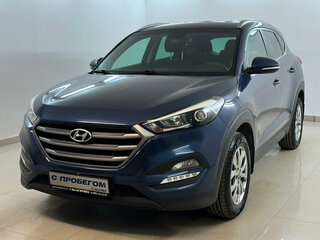 2018 Hyundai Tucson III, синий, 1840000 рублей, вид 1