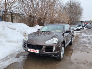 2009 Porsche Cayenne Diesel I Рестайлинг (957), коричневый, 1720000 рублей, вид 4
