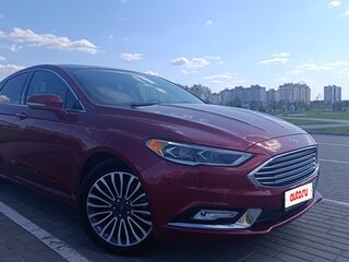 2016 Ford Fusion (North America) II Рестайлинг, красный, 1400000 рублей, вид 1