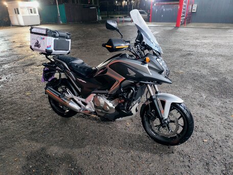 2013 Honda NC 700X, серебристый, 450000 рублей, вид 4