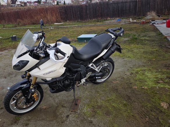 2008 Triumph Tiger 1050, белый, 550000 рублей - вид 8