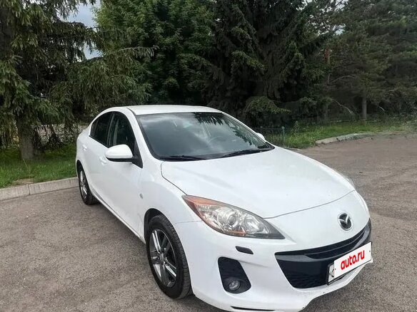 2012 Mazda 3 II (BL) Рестайлинг, белый, 950000 рублей - вид 3