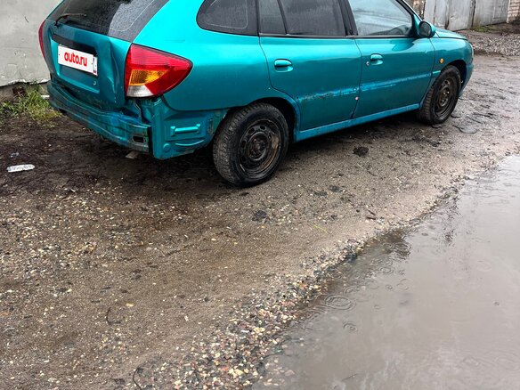2002 Kia Rio I, зелёный, 85000 рублей - вид 4