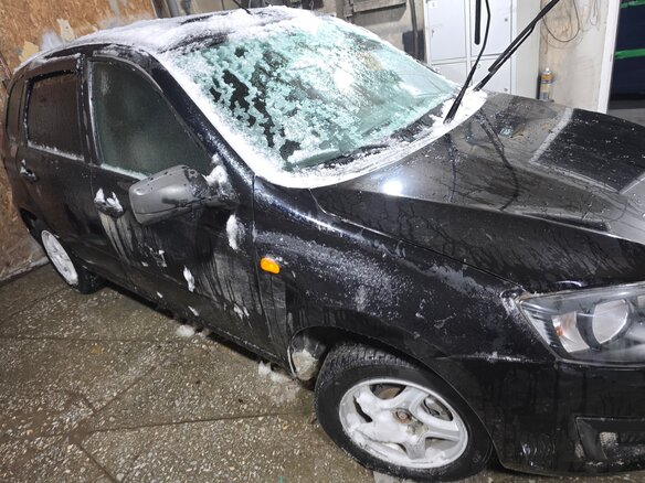 2013 Lada (ВАЗ) Kalina II, синий, 360000 рублей - вид 2