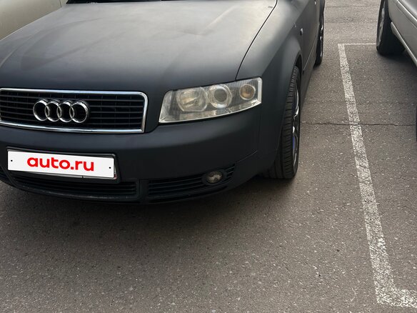 2003 Audi A4 II (B6), чёрный - вид 2