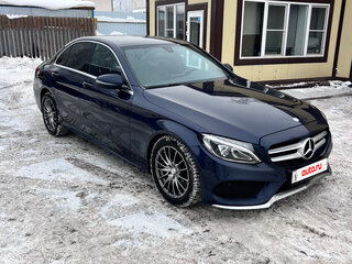 2016 Mercedes-Benz C-Класс 200 IV (W205), синий, 2300000 рублей, вид 4