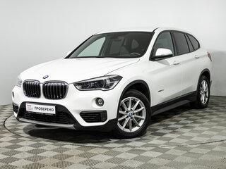2015 BMW X1 20d xDrive II (F48), белый, 2429700 рублей, вид 1