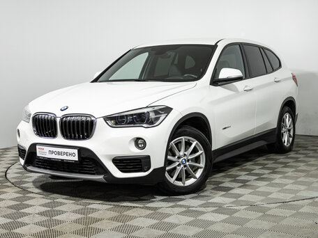 2015 BMW X1 20d xDrive II (F48), белый, 2429700 рублей, вид 1