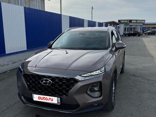 2020 Hyundai Santa Fe IV, коричневый, 2999999 рублей, вид 4