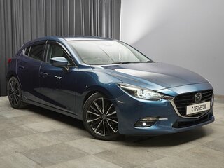 2016 Mazda Axela III Рестайлинг, синий, 1299000 рублей, вид 3