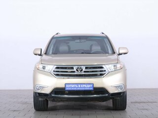 2012 Toyota Highlander II (XU40) Рестайлинг, бежевый, 1799000 рублей, вид 2