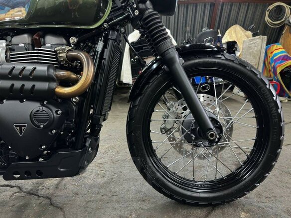 2023 Triumph Scrambler, зелёный, 1150000 рублей - вид 25