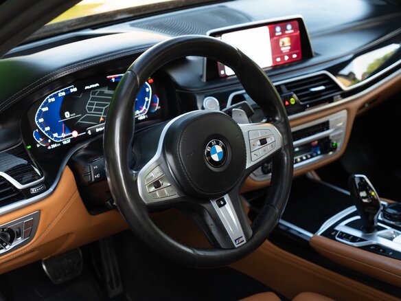 2019 BMW 7 серии Long 740Li xDrive VI (G11/G12) Рестайлинг, чёрный, 5198000 рублей - вид 14