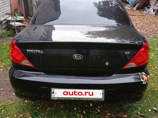 2009 Kia Spectra I Рестайлинг 2, чёрный, 345000 рублей, вид 5