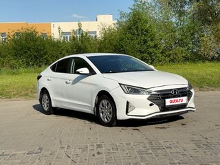 2019 Hyundai Elantra VI (AD) Рестайлинг, белый, 990000 рублей, вид 3