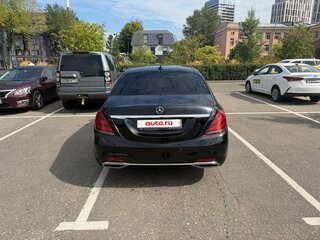 2018 Mercedes-Benz S-Класс 350 d Long VI (W222, C217) Рестайлинг, чёрный, 3450000 рублей, вид 3