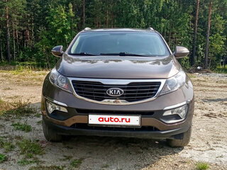 2010 Kia Sportage III, коричневый, 1190000 рублей, вид 4