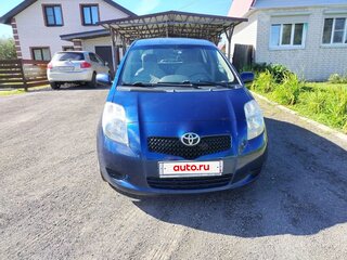 2007 Toyota Yaris II, синий, 500000 рублей, вид 3