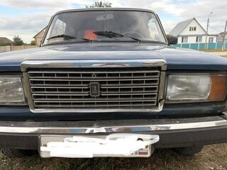 2004 Lada (ВАЗ) 2107, синий, 100000 рублей, вид 1