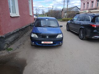 2007 Renault Logan I, синий, 260000 рублей, вид 1