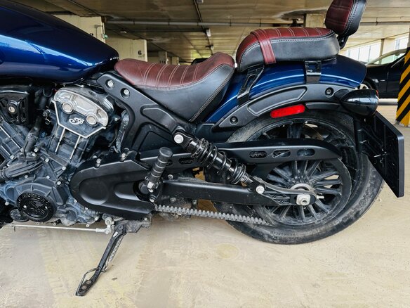 2022 Indian Scout, синий, 1050000 рублей - вид 4