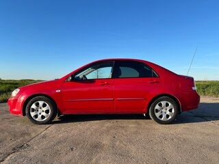 2007 Kia Cerato I Рестайлинг, красный, 590000 рублей, вид 1