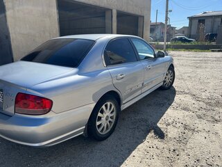 2008 Hyundai Sonata ТагАЗ IV (EF) Рестайлинг, серебристый, 420000 рублей, вид 4