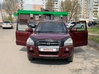 2006 Hyundai Tucson I, красный, 650000 рублей, вид 2