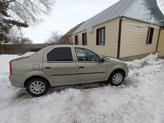 2012 Renault Logan I Рестайлинг, бежевый, 380000 рублей, вид 2