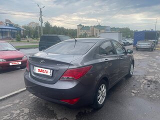 2014 Hyundai Solaris I Рестайлинг, серый, 1000000 рублей, вид 4