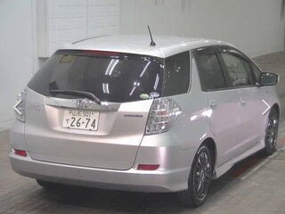 2015 Honda Fit Shuttle I Рестайлинг, серебристый, 750000 рублей, вид 5