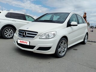 2010 Mercedes-Benz B-Класс 200 I (W245) Рестайлинг, белый, 750000 рублей, вид 1