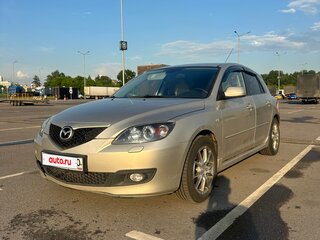 2008 Mazda 3 I (BK) Рестайлинг, серый, 680000 рублей, вид 1