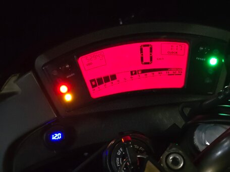 2011 Kawasaki ER-6F (Ninja 650R), чёрный, 435000 рублей, вид 4